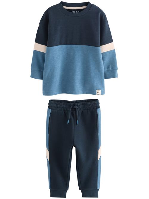 Next Joggingdragt  ecru / navy / safir
