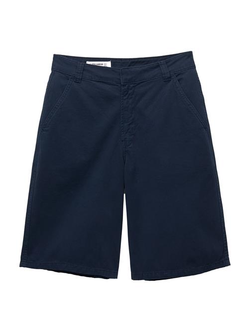 Pull&Bear Lærredsbukser  marin