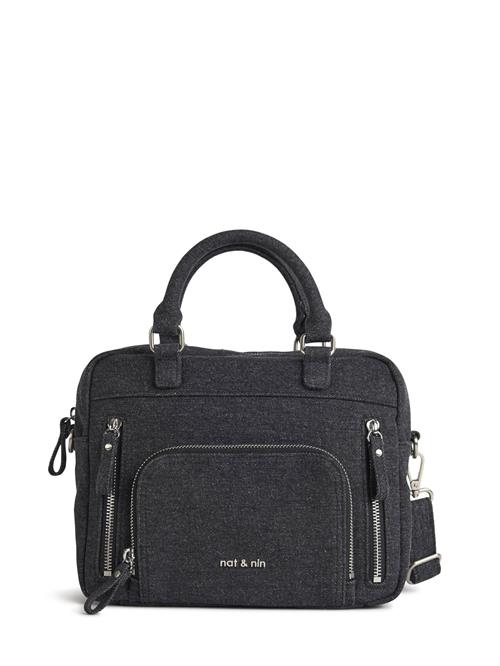 Nat&Nin Håndtaske ' MINI MACY '  grå
