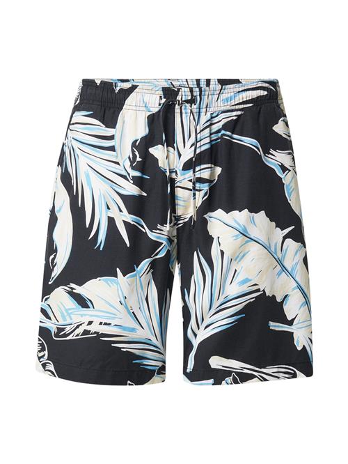 TOMMY HILFIGER Bukser 'MERCER'  ecru / lyseblå / sort / hvid