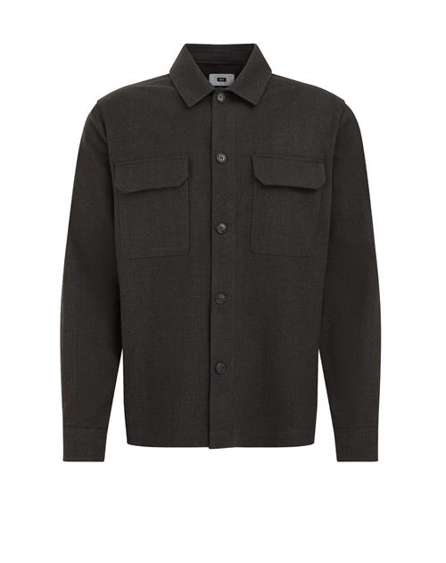 WE Fashion Overgangsjakke  mørkebrun