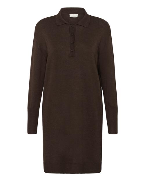 Kaffe Kjole 'Lizza'  mørkebrun