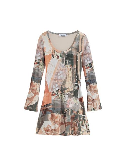 Desigual Kjole  laks / sort / hvid