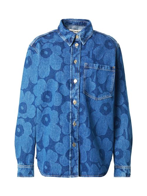 Marimekko Overgangsjakke 'MARI VAIHE'  blue denim / lyseblå