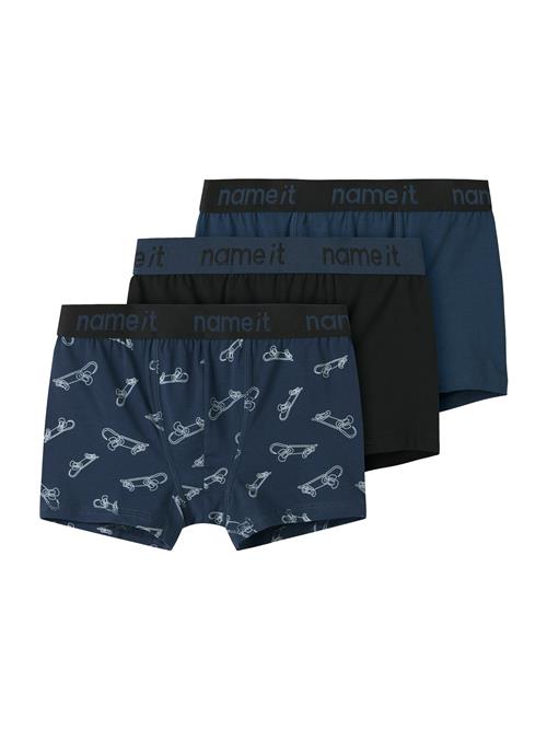 NAME IT Underbukser 'NKMTitan Skater'  mørkeblå / sort