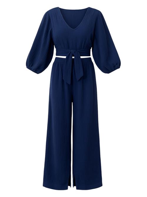 WENOR Hjemmedragt 'FLOWSET'  marin