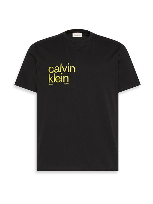 Calvin Klein Jeans Bluser & t-shirts '20S IO'  gul / sort
