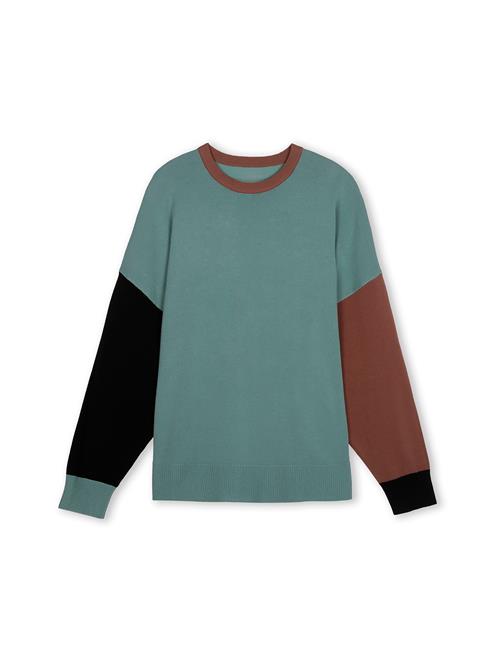 Lola Casademunt Pullover  brun / jade / sort