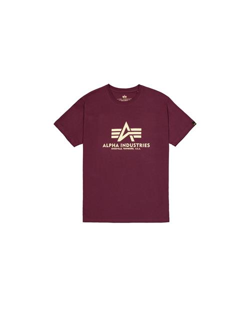 ALPHA INDUSTRIES Bluser & t-shirts  ecru / burgunder