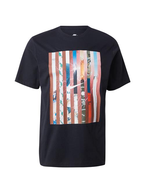 Nike Sportswear Bluser & t-shirts  lyseblå / rustrød / sort / offwhite