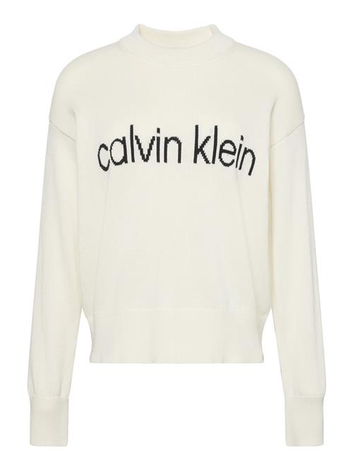 Calvin Klein Jeans Pullover  sort / hvid