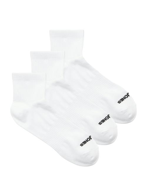 JACK & JONES Sokker 'JACLUCA'  sort / hvid