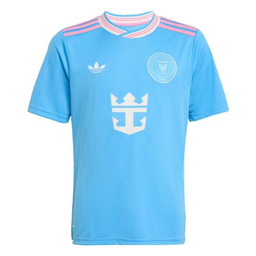 ADIDAS PERFORMANCE Funktionsskjorte 'Inter Miami CF 25/26'  lyseblå / lyserød / hvid