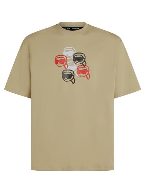 Karl Lagerfeld Bluser & t-shirts  oliven / rød / sort / hvid