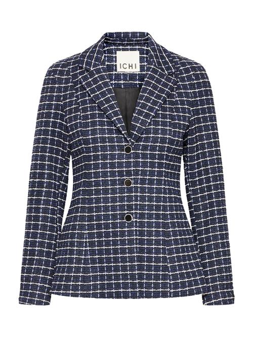 ICHI Blazer 'IHKATE'  mørkeblå / sort / hvid