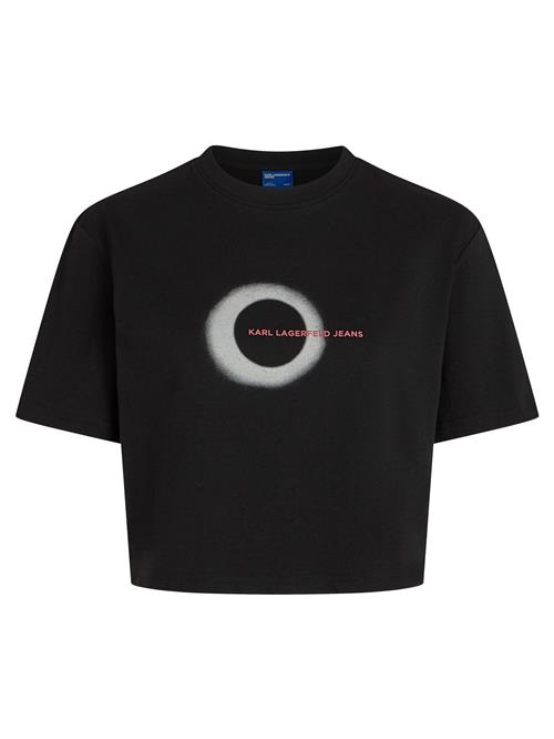 KARL LAGERFELD JEANS Shirts  rød / sort / hvid