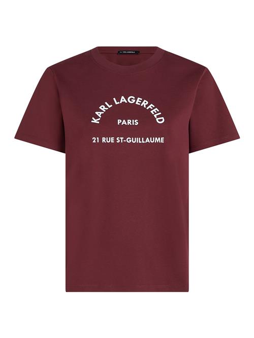 Karl Lagerfeld Shirts  bordeaux / hvid