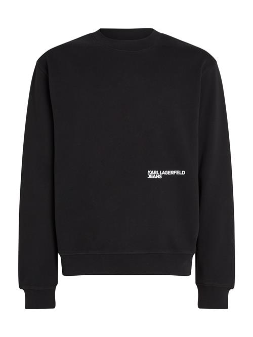 KARL LAGERFELD JEANS Sweatshirt  antracit / sort / hvid
