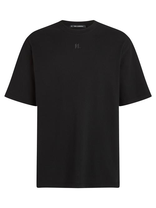 Karl Lagerfeld Bluser & t-shirts  grå / sort