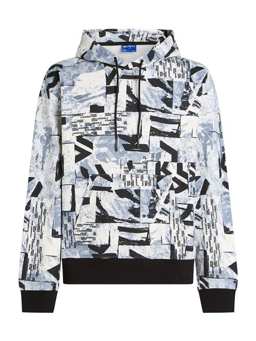 KARL LAGERFELD JEANS Sweatshirt  dueblå / sort / hvid