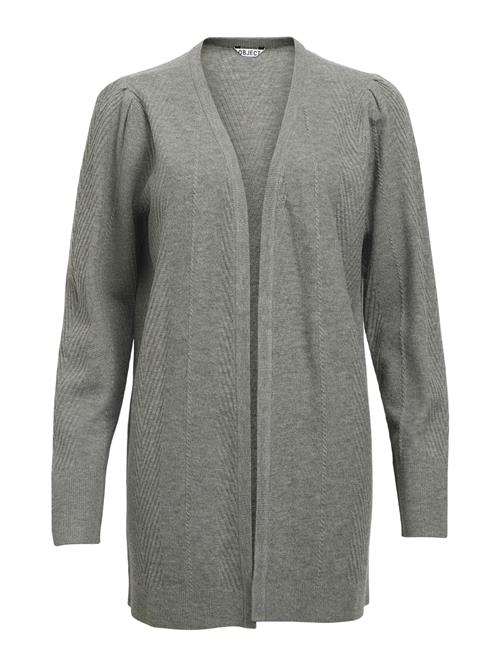 OBJECT Cardigan 'OBJLUNA'  grå-meleret