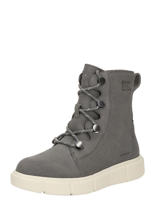 SOREL Snørestøvletter 'Explorer III Joan'  mørkegrå