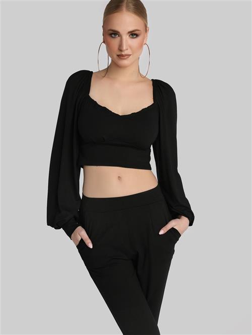 Madnezz House Bluse  sort