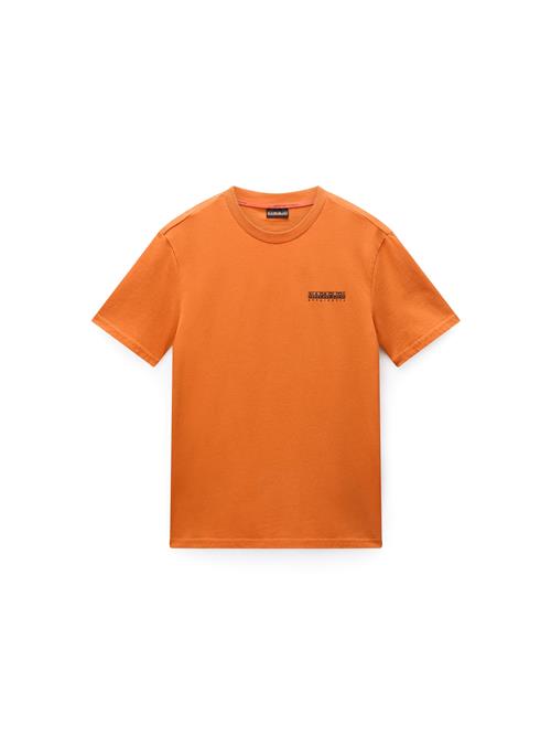 NAPAPIJRI Bluser & t-shirts 'S-Fiemme'  beige / blå / hummer / sort