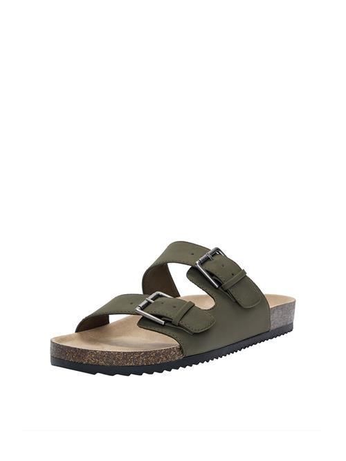 Pull&Bear Pantoletter  khaki