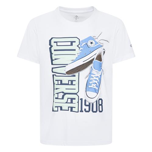 CONVERSE Bluser & t-shirts  aqua / lyseblå / hvid