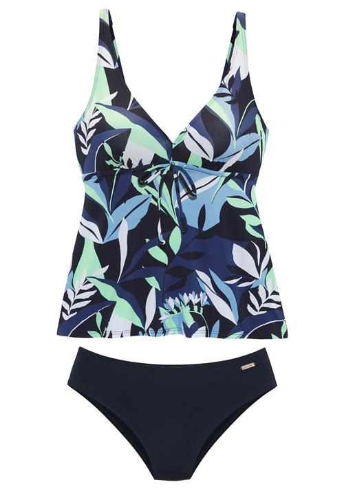 SUNSEEKER Tankini  marin / lyseblå / mørkeblå / lysegrøn