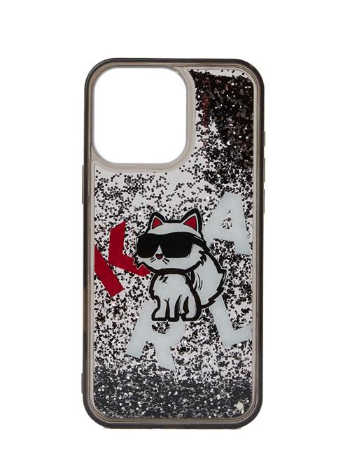 Karl Lagerfeld Smartphone-etui 'iPhone 16 Pro Max'  grå / rød / sort / offwhite