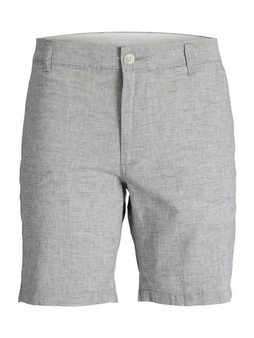 JACK & JONES Lærredsbukser 'JPSTDave'  grå-meleret