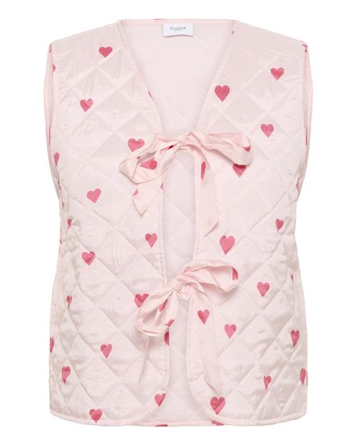 SAINT TROPEZ Vest 'Evitta '  fuchsia / pastelpink