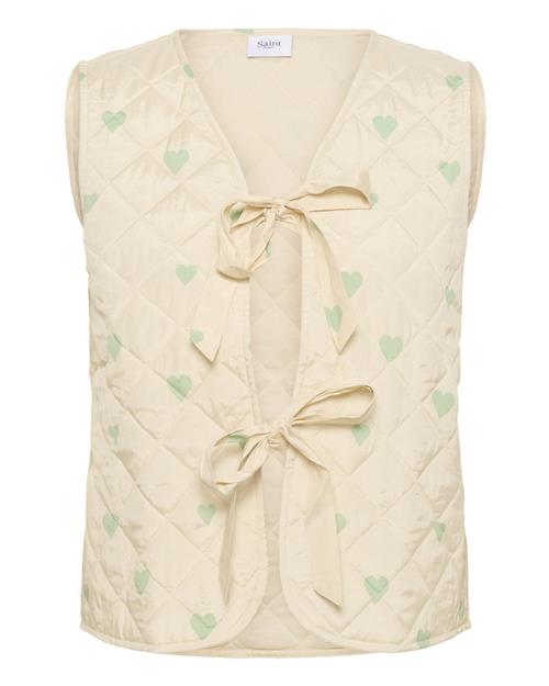 SAINT TROPEZ Vest 'EvittaSZ '  beige / grøn