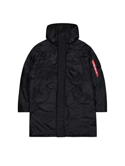 ALPHA INDUSTRIES Overgangsparka  sort