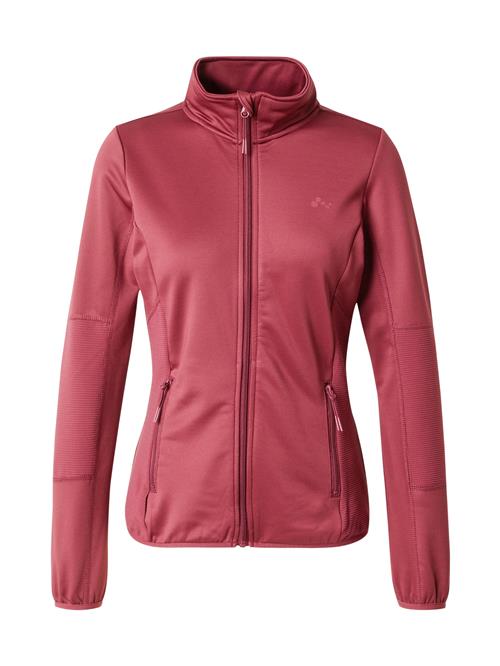 ONLY PLAY Fleecejakke 'ONPJetta'  mørkerød