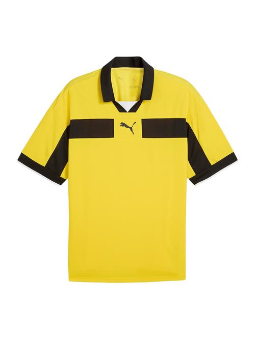 PUMA Funktionsskjorte 'TeamClassic'  gul / sort