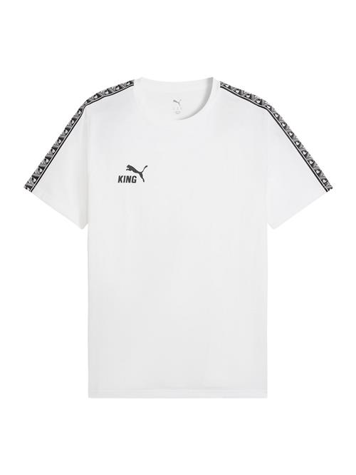 PUMA Funktionsskjorte  sort / hvid