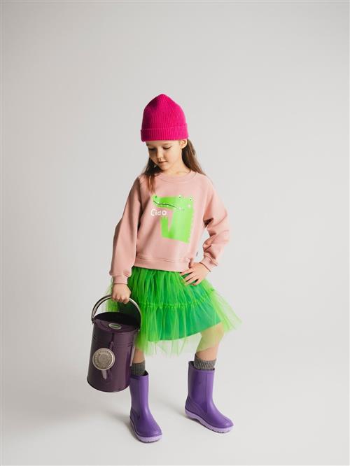 SATURNDAY Kjole 'Krokodil Ciao'  grøn