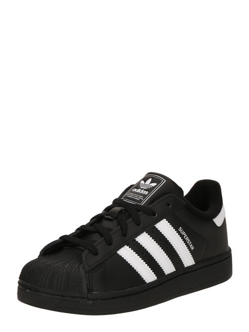 ADIDAS ORIGINALS Sneakers 'SUPERSTAR II C'  sort / hvid