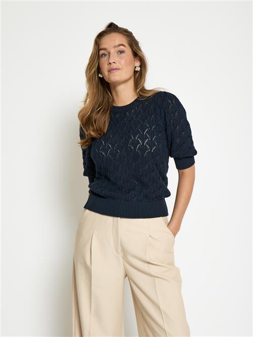 minus Pullover 'Lamina'  marin