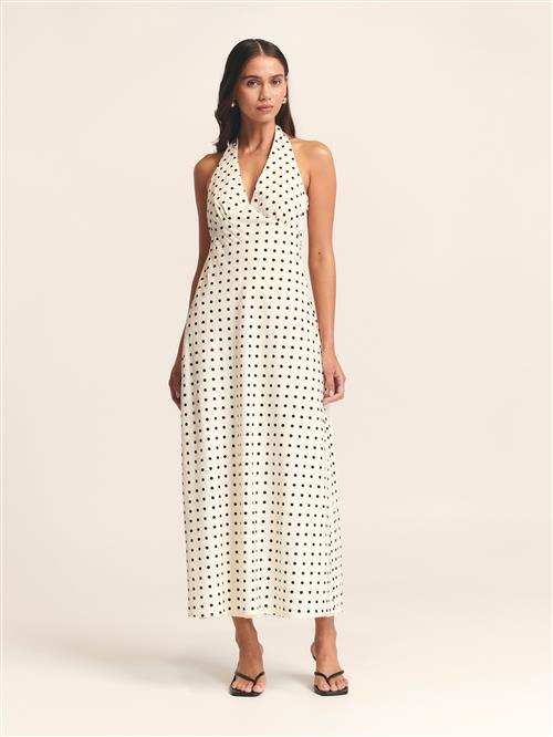 St MRLO Kjole 'Elena'  creme / sort