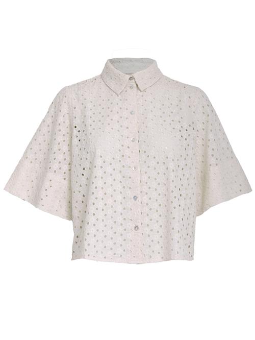 Peppercorn Bluse 'Haze'  hvid