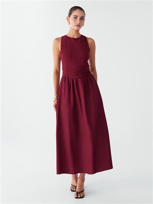 BWLDR Kjole 'Linda'  bordeaux