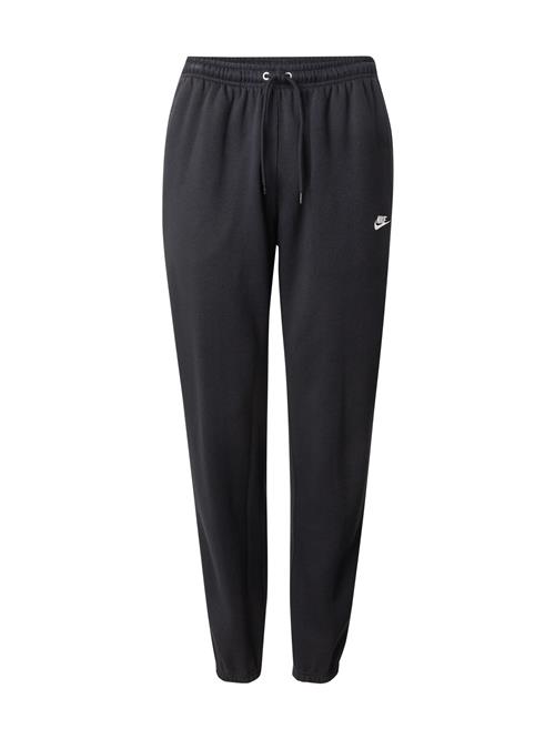 Nike Sportswear Bukser 'Club'  sort / hvid