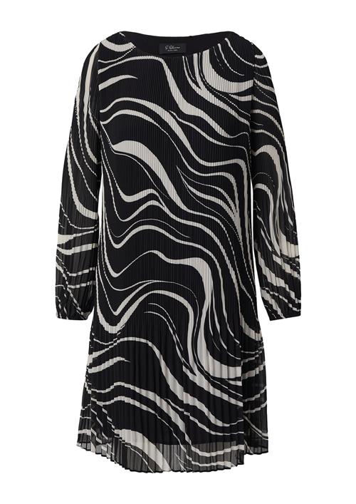 s.Oliver BLACK LABEL Coctailkjole  sort / offwhite