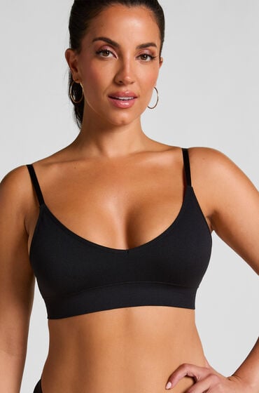 Hunkemöller Dide trekantsbralette Sort