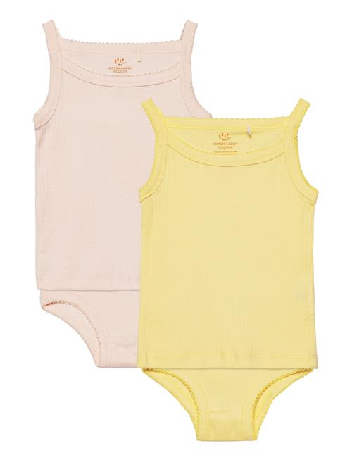 Copenhagen Colors | Rib Jersey 2Pack Straptop And Underpants | 98