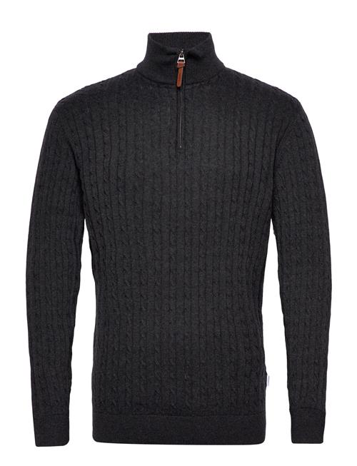 Lindbergh | 1/2 Zip Cable Knit | L